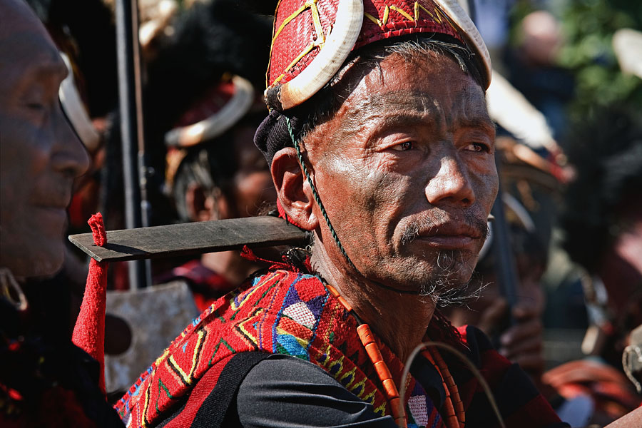  Warrior from the Khiamniungan naga clan